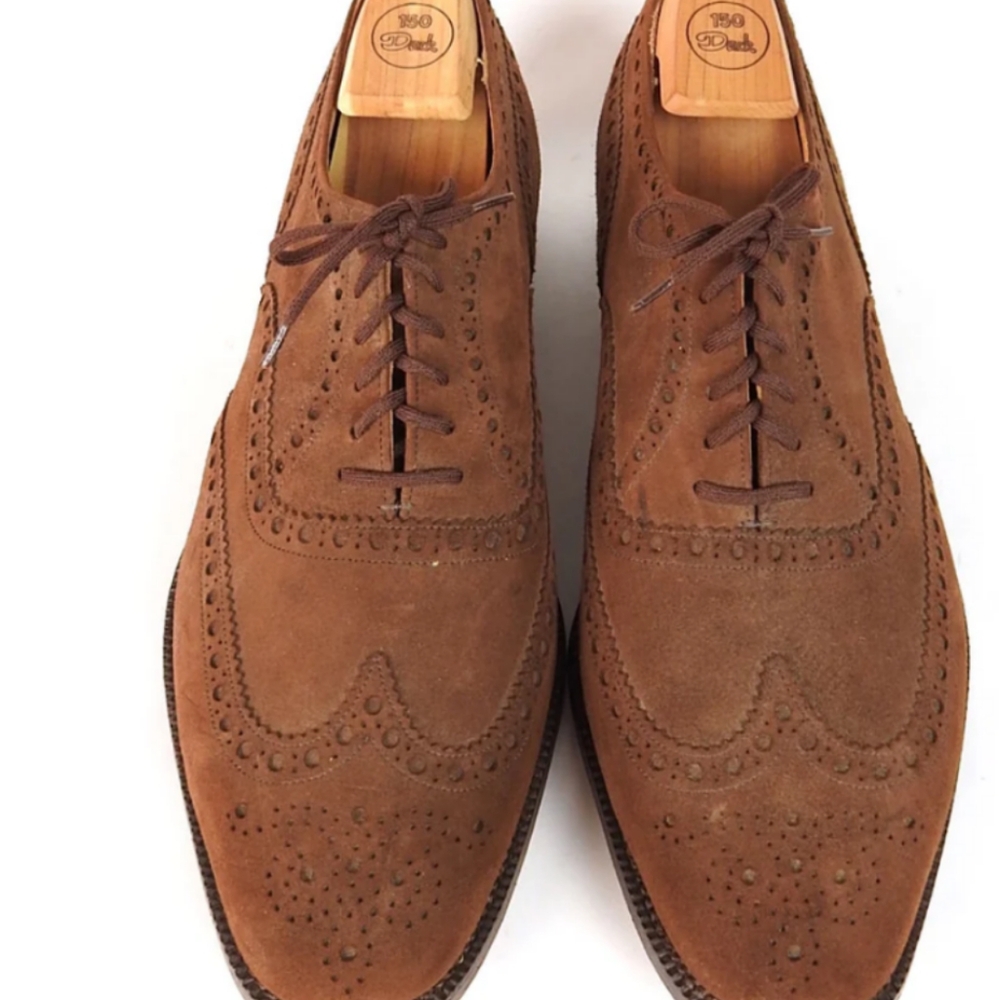Brown Leather Men's Dress Shoes